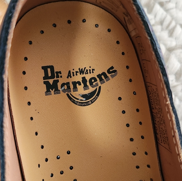 Dr. Martens 8065 Floral Black Mary Jane Shoes - Picture 8 of 12